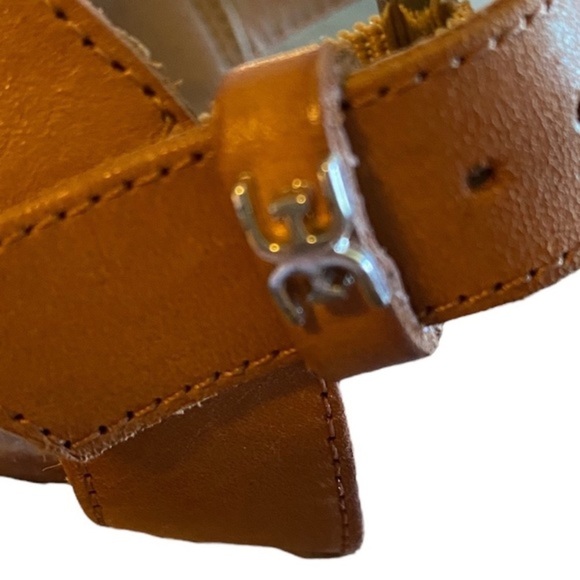 Sam Edelman Darline Espadrilles Women’s Size 7.5 Goldish Sandals 7 1/2 Glitzy - Picture 3 of 7